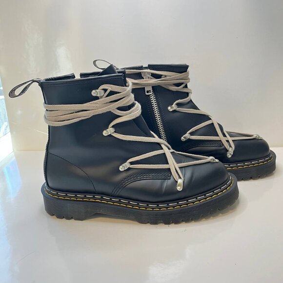 Dr. Martens × Rick Owens 1460 BEX DS RO Boots – US Men’s 12 / US Women’s 13 - Picture 5 of 16